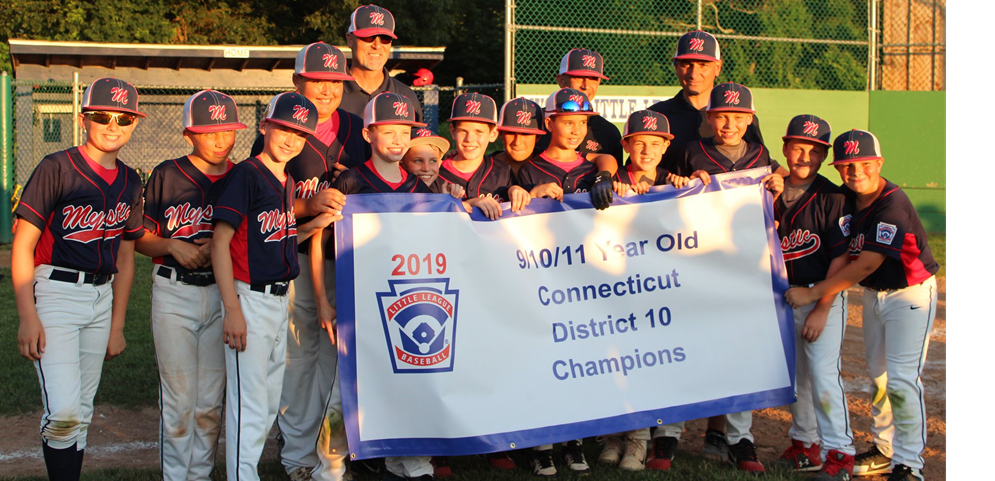 2019: CT D10 9-11 Baseball Champs 