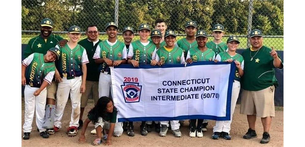 2019: CT State Intermediate Baseball Champs 