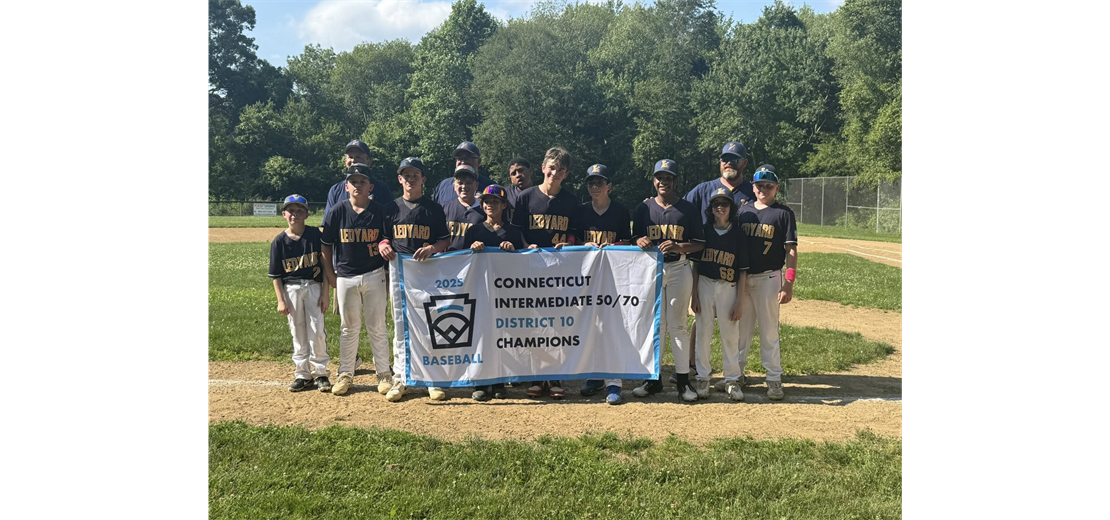 2025: Intermediate 50/70 BB Ledyard, New London LL's - 3rd State